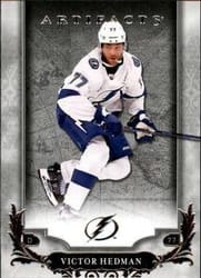2018-19 Upper Deck Artifacts Base Set Victor Hedman #86 card