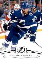 2018-19 Upper Deck Base Set Victor Hedman #413 card
