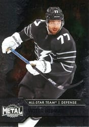 2020-21 SkyBox Metal Universe Base Set Victor Hedman #186 card