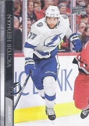 2020-21 Upper Deck Base Set Victor Hedman #161 card