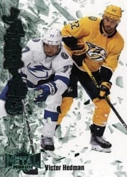 2022-23 SkyBox Metal Universe Jarring Victor Hedman #JR-7 card
