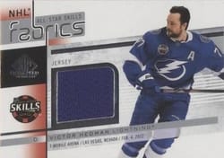 2022-23 SP Game Used 2022 NHL All-Star Game Jersey Victor Hedman #AS-9 card