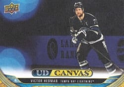 2024-25 Upper Deck UD Canvas Victor Hedman #C-74 card
