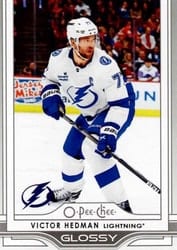 2025-26 Upper Deck O-Pee-Chee Glossy Victor Hedman #OG-6 card
