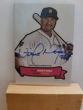 Victor Martinez 2024 Topps Archives 1968 Topps Action All-Stars Autographs card