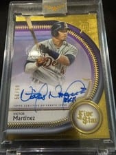 2025 Topps Five Star Five Star Autographs Victor Martinez #FSA-VM card