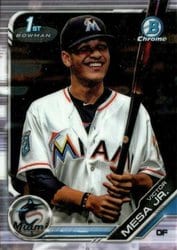 2019 Bowman Chrome Prospects Victor Mesa Jr. #BCP-104 card