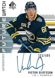 2019-20 SP Authentic Base Set Victor Olofsson #181 card