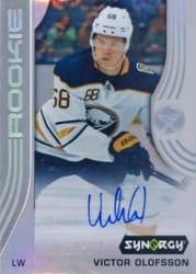 2019-20 Upper Deck Synergy Base Set Victor Olofsson #80 card
