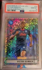 2020 Topps Merlin Chrome UEFA Champions League Victor Osimhen #59 card