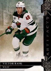 2019-20 Upper Deck Artifacts Base Set Victor Rask #8 card