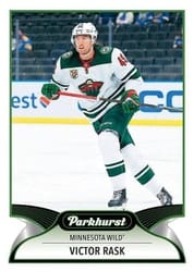 2021-22 Parkhurst Base Set Victor Rask #209 card
