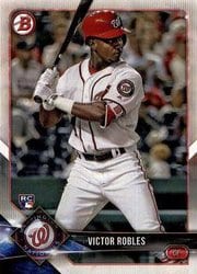 2018 Bowman Base Set Victor Robles #6 card