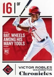 2018 Panini Chronicles Base Set Victor Robles #15 card