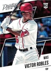 2018 Panini Chronicles Prestige Victor Robles #27 card