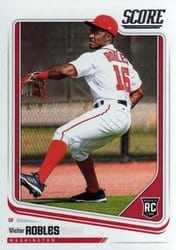 2018 Panini Chronicles Score Victor Robles #26 card