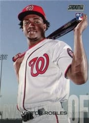 2018 Stadium Club Base Set Victor Robles #37b card