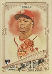 2018 Topps Allen & Ginter Base Set Victor Robles #95 card