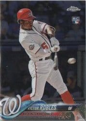 2018 Topps Chrome Update Base Set Victor Robles #HMT22 card