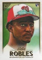 2018 Topps Gallery Base Set Victor Robles #38 card