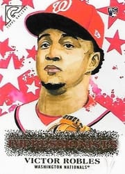 2018 Topps Gallery Impressionists Victor Robles #I-16 card