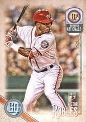 2018 Topps Gypsy Queen Base Set Victor Robles #254 card