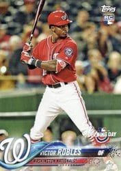 2018 Topps Opening Day Base Set Victor Robles #127 card