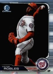 2019 Bowman Chrome Base Set Victor Robles #97 card