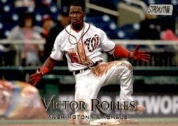 2019 Stadium Club Base Set Victor Robles #214 card