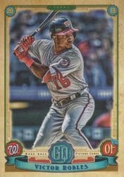 2019 Topps Gypsy Queen Base Set Victor Robles #9 card