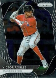 2020 Panini Prizm Base Set Victor Robles #182 card