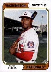 2020 Topps Archives Base Set Victor Robles #194 card
