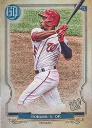 2020 Topps Gypsy Queen Base Set Victor Robles #22 card
