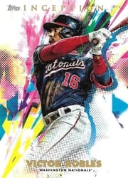2020 Topps Inception Base Set Victor Robles #24 card