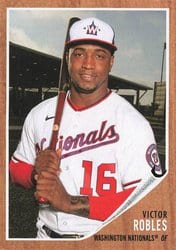 2021 Topps Archives Base Set Victor Robles #67 card