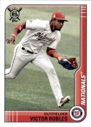 2021 Topps Big League Base Set Victor Robles #15 card