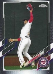 2021 Topps Chrome Base Set Victor Robles #219 card