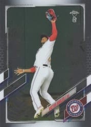 2021 Topps Chrome Ben Baller Edition Base Set Victor Robles #219 card