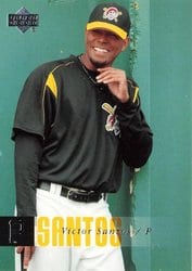 2006 Upper Deck Base Set Victor Santos #766 card