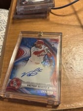 2024 Bowman's Best Best of 2024 Autographs Victor Scott II #B24-VS card