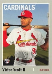 2024 Topps Archives Base Set Victor Scott II #105 card