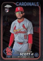 2024 Topps Chrome Update Base Set Victor Scott II #USC55 card