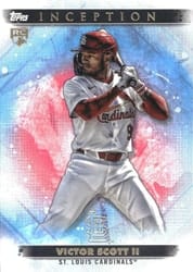 2024 Topps Inception Base Set Victor Scott II #81 card