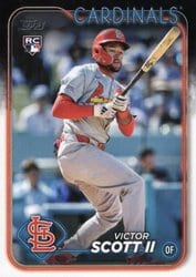 2024 Topps Update Base Set Victor Scott II #US2 card