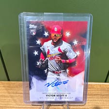 2024 Topps Update Baseball Stars Autographs Victor Scott II #BSAU-VS card