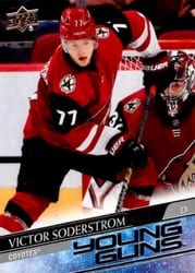 2020-21 Upper Deck Base Set Victor Soderstrom #221 card