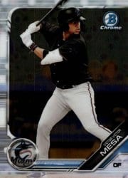 2019 Bowman Chrome Prospects Victor Victor Mesa #BCP-200 card