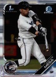 2019 Bowman Chrome Prospects Victor Victor Mesa #BCP-5 card
