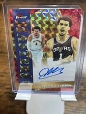 2023-24 Finest Masters Autographs Victor Wembanyama #MA-VW card