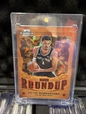 2023-24 Panini Contenders Optic Rookie Roundup Victor Wembanyama #18 card